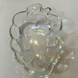 Clear Glass Grape Shaped Bowl